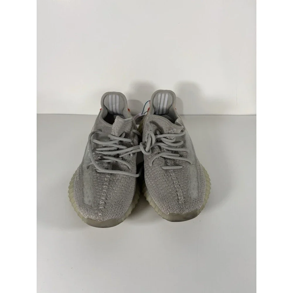 Adidas Yeezy Boost 350 V2 FX9017 Tail Light Grey Primeknit Sneakers Mens Sz 7.5